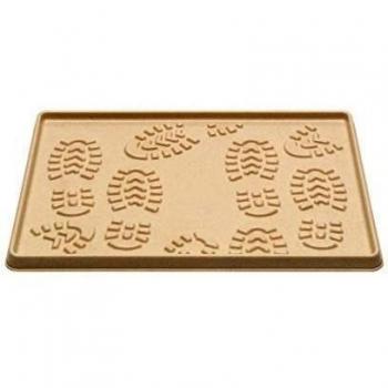 HMT 307027 Felpudo, sintética Beige 35 x 49 x 2,0 cm