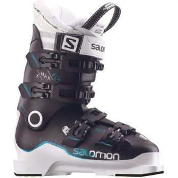 Salomon X MAX 110 W Ski Schuh 2018 Black/White/Topaz Green, 26.5
