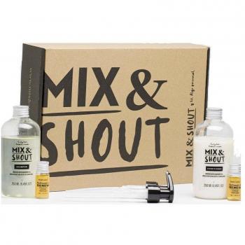 Champú Mix & Shout Rutina Rizado Reparador Lote 4 Piezas Cabello rizado
