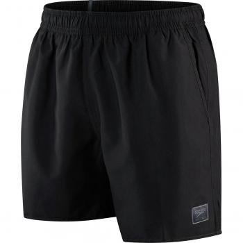 Speedo Bañador Corto Prime Leisure 16'' para hombre, tipo Watershort, con tejido de secado rápido, diseño cómodo y ligero, ideal para actividades acuáticas y uso en la playa o piscina