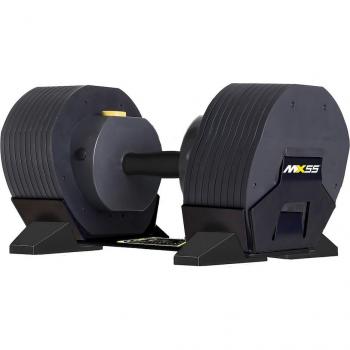 Tunturi MX55 Mancuerna seleccionable 4,5 kg a 24,9 kg Negra