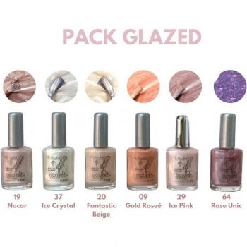 PERSSONAL Pack glazed 6 esmaltes de secado rapido