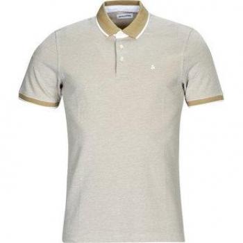 Polo Hombre Jack & Jones Paulos Manga Corta Beige XS