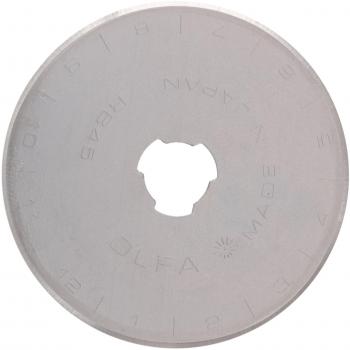 Prym Cuchilla de Corte rotatorio, Metal, silberfarbig/Hellblau, 45 mm