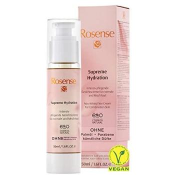 Crema Facial Nutritiva Intensiva Rosense - Hidratación Suprema para Piel Normal y Mixta, 50 ml Unisex