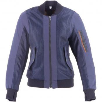 Chaqueta textil de motocicleta Helstons Elisa Air para damas - Azul (M)