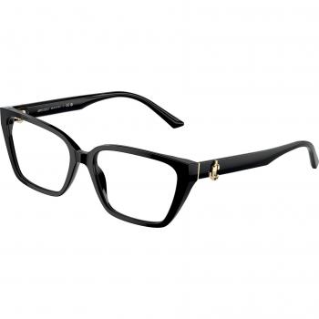 Jimmy Choo JC3008 5000 Women's Eyeglasses Black Size 55 (Frame Only) - Blue Light Block Available