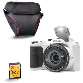 Cámara Digital Bridge KODAK Pixpro AZ255 16 MP, Zoom Óptico 25x, Video Full HD, Gran Angular 24 mm, Estabilizador de Imagen, Pantalla LCD 3, Incluye Tarjeta SD