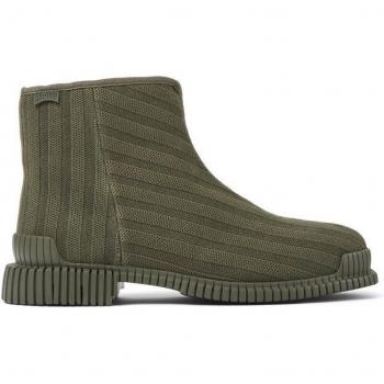 CAMPER Pix TENCEL® - Ankle boots for Women - Green, size 38, Cotton fabric