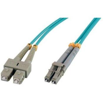 Cable de Fibra Óptica MCL Samar - 5m, SC a LC, OM3 Duplex