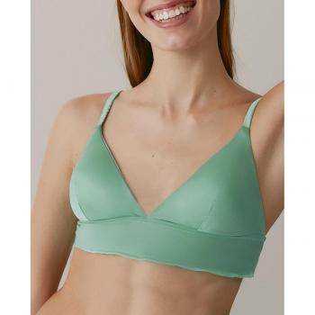 Black Limba Bralette crop top Malala - Sage - L