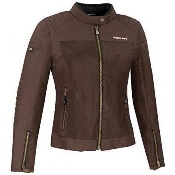 Segura Chaqueta moto LADY OSKAR Marrón, Marrón, 36