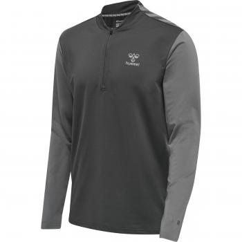 Hummel Sudadera con Media Cremallera Pro Grid Training, tipo de producto: sudadera, características: diseño con media cremallera, tejido técnico para entrenamiento, ajuste cómodo, estilo deportivo moderno