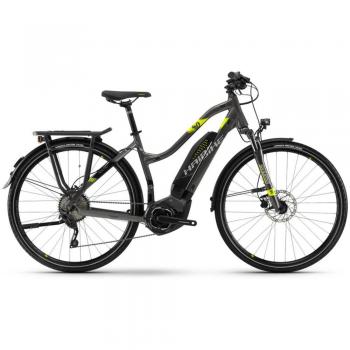 Haibike Sduro Trekking 4.0 Mujer, Anthrazit/Schwarz/Lime