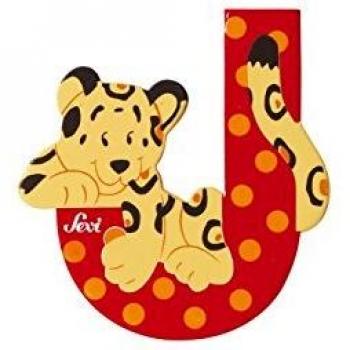 Letra J Animalito Jaguar Sevi