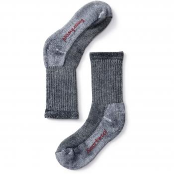 SmartWool Niños Kids 'Hike M Crew Socks, Primavera/Verano, Infantil, Color Azul Oscuro, tamaño Large