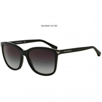 Emporio Armani EA4060F Asian Fit Women's Sunglasses Black Size 56