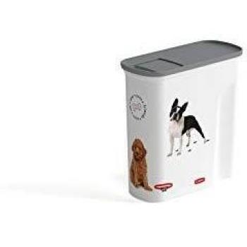 Contenedor Curver para Comida de Perro 6L - Blanco, Capacidad 2.5 kg, Dimensiones 28 x 12 x 28 cm