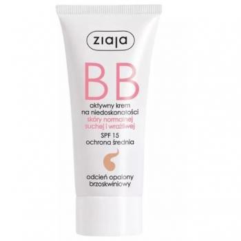 Crema BB Ziaja para Piel Normal y Seca con SPF15 - Tono Bronceado 50ml