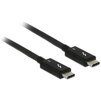 Delock Cable Thunderbolt 3 USB-C a macho USB-C, negro, 2m