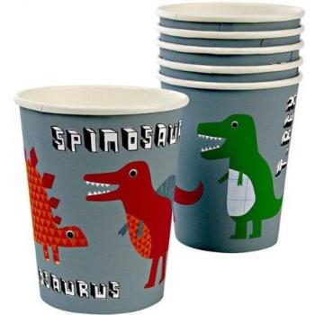 Dinosaur Roarrrr Party Cups - Pack of 8