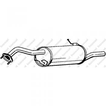 Bosal 171-327 End Silencer