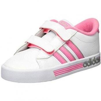 adidas Daily Team Inf, Zapatos de Primeros Pasos para Bebés, Blanco