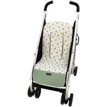 Colchoneta o funda de paseo para silla ligera Rosy Fuentes reversible
