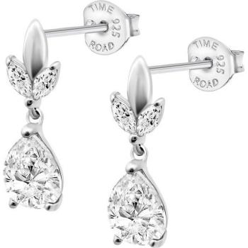 Pendientes de Plata Time Road WS03216 con Acabado Brillante