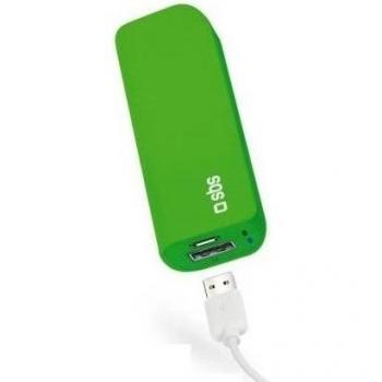 SBS TEBB30001UG Ión de litio 3000mAh Verde batería externa