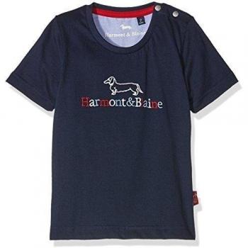 Harmont & Blaine junior T-Shirt Istituzionale R. Multicolor, Camiseta Para Niños, Blueberry, 12y