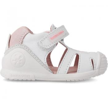 Sandalia Biomecanics Primeros Pasos 232113 Blanco Cisne para Niña