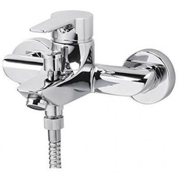 Galindo Ingo Plus 7151000 Grifo de Bañera Monomando, Plata Cromado