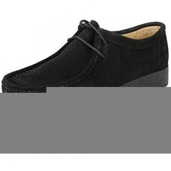 Tower London Apache Black Suede Shoes