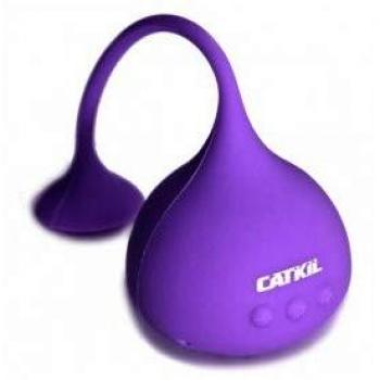 Catkil 936740 - Altavoz de Ducha, Color Violeta