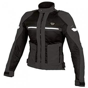 Chaqueta MACNA Mujer Rush Vision Noche Negro-Oscuro Gris Blanco Talla XS