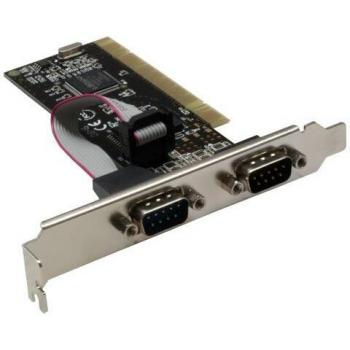 Tarjeta de Interfaz InLine® PCI, 2x Serial 9 Pines, Controlador