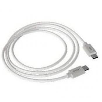 Cable Groovy USB-C a USB-C 1m 2.0A Color Blanco