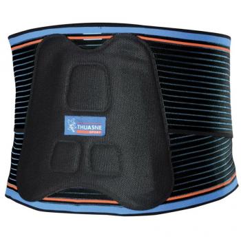 Faja Lumbar de Apoyo Thuasne Sport - Negro/Azul/Naranja - Talla L (87-102 cm)