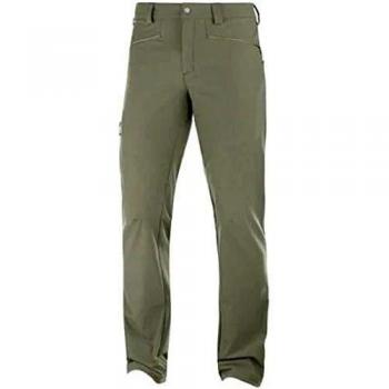 Salomon Wayfarer - Pantalones de senderismo para hombre, color verde Verde 42