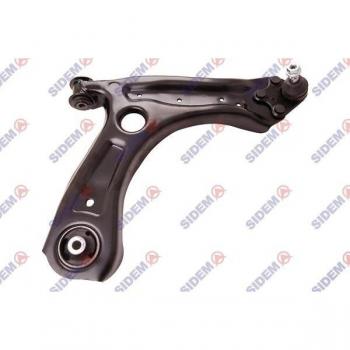 Control arm SIDEM 57173 - Barra oscilante de suspensión de ruedas, fabricada en acero, diseñada para mejorar la estabilidad y el manejo del vehículo, compatible con múltiples modelos de automóviles, incluye bushings y pernos para una instalación