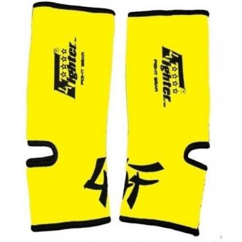 4FIGHTER Vendajes de condiloideo 4FAG amarillo con negro outlines, Talla:S/M