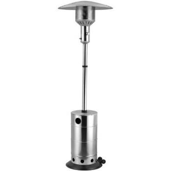 Landmann 12016 ST - Radiadores de calefacción de Gas, Plata, ø 75,5 x 220 cm