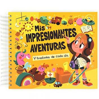 Álbum de Fotos Infantil Recuerding - 64 Páginas, 27x24cm, Tapa Dura, Personalizable, para Pegar y Escribir, Regalo Moderno y Original para Niña o Niño