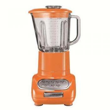 KitchenAid 5KSB5553ETG - Batidora de vaso, con capacidad del tazón de 0.75 l, 550 W, 220 - 240 V, color naranja