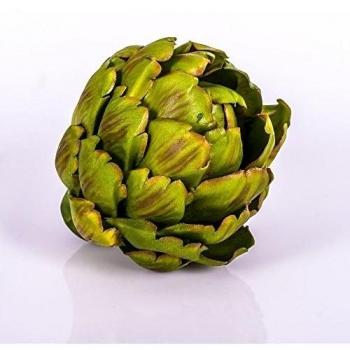 Alcachofa artificial, verde, 11 cm, Ø 11 cm - Fruto decorativa / Verdura de tela - artplants