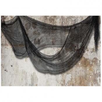 Tela Decorativa Gris para Halloween 76x228 cm