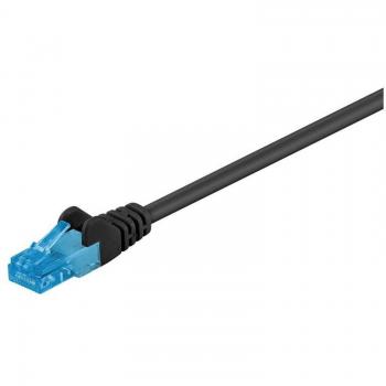 Cable de conexión Cat6a U/UTP negro 5 metros