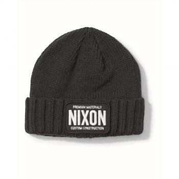 Nixon Trucker Beanie, Color: Black, Talla: One Size