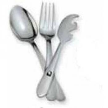 Ilsa Cubiertos Camping INOX, Plateado, Centimeters, 551